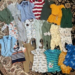 Baby boy clothes bundle - 3-12 months